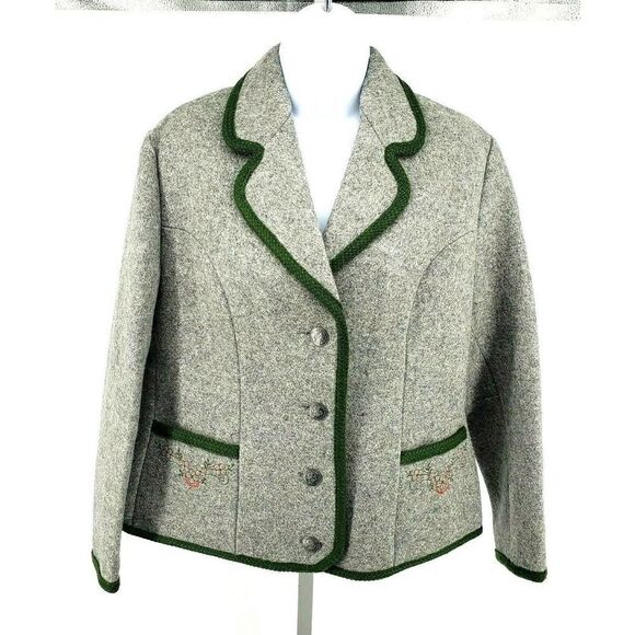 Gu-Tra Austria Jacket Blazer Wool Academia - Picture 1 of 12